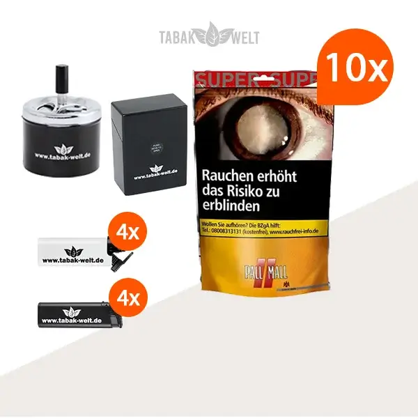 pall-mall-allround-red-volumentabak-10x-super-beutel-mit-aschenbecher