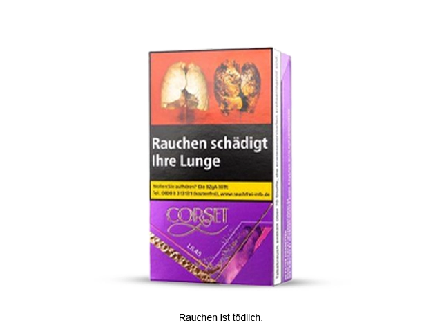 corset zigaretten staerke