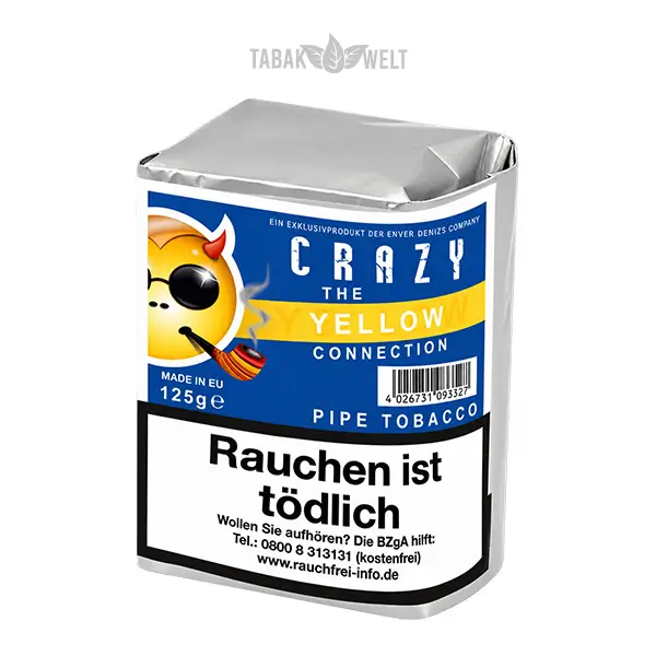 Crazy Yellow Vanilla Pfeifentabak im Beutel