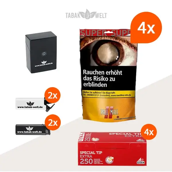 pall-mall-allround-red-volumentabak-4x-super-beutel-mit-1000-special-tip-extra-huelsen