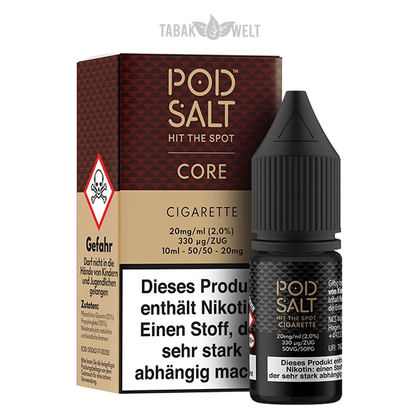 Pod Salt Core E-Liquid Cigarette 10 ml 20 mg/ml – Zigarren