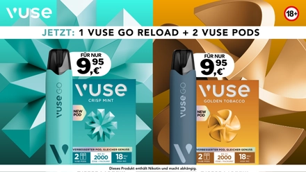 Vuse Go Reload Angebot mobil