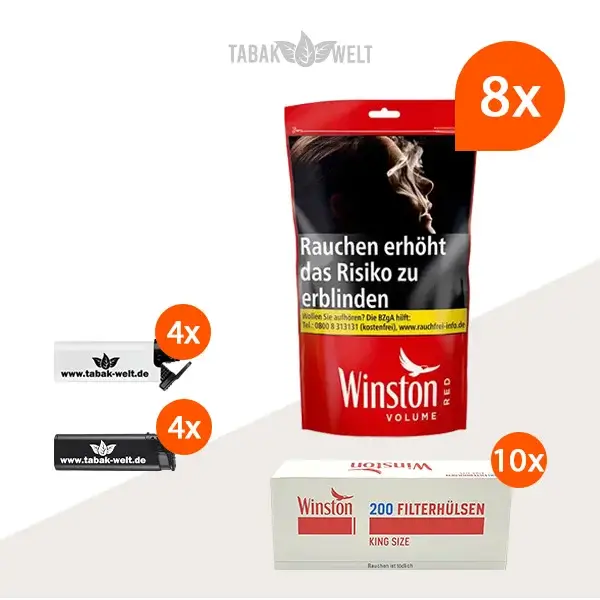 winston-red-volumentabak-8x-beutel-xl-mit-2000-king-size-filterhuelsen