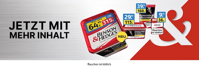 benson und hedges online guenstig kaufen