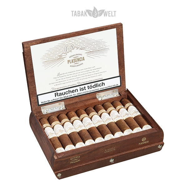 Plasencia Reserva Original Zigarren Robusto Offen