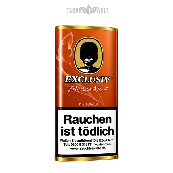 Exclusiv Mixture No. 4 Pfeifentabak Cavendish Pouch