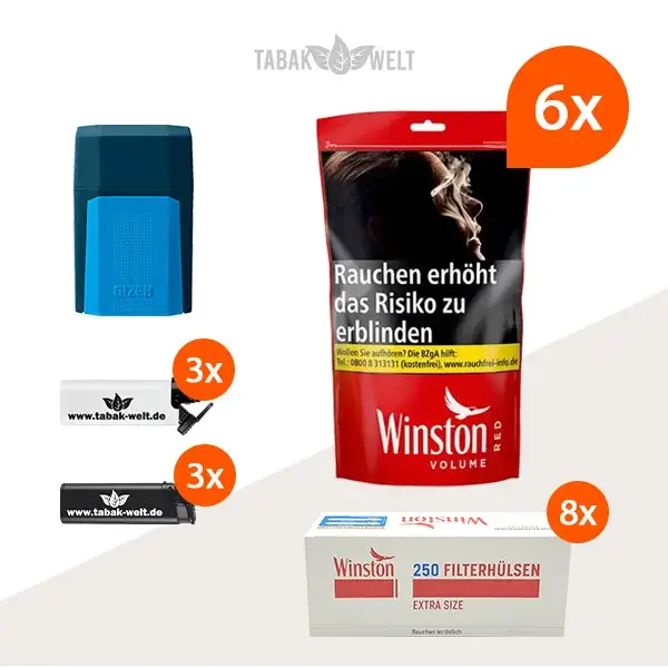 winston-red-volumentabak-6x-beutel-xl-mit-2000-extra-size-filterhuelsen
