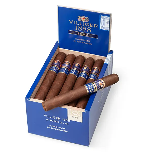 villiger-1888-zigarren-nicaragua-toro-kiste-offen