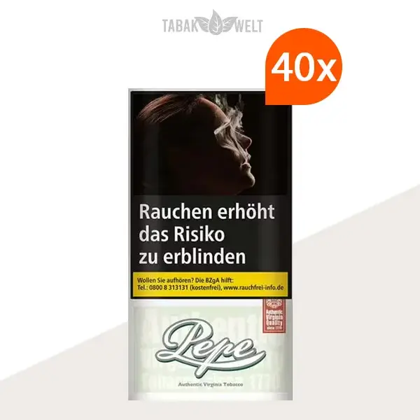 Pepe Fine Green Drehtabak 40x Pouch