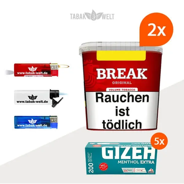 break-original-volumentabak-2x-giga-box-mit-1000-menthol-extra-huelsen