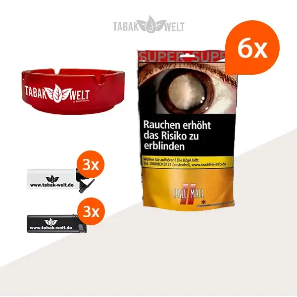 pall-mall-allround-red-volumentabak-6x-super-beutel-mit-aschenbecher