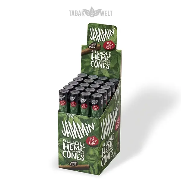 jammin-hemp-cone-red-lust-mit-aktivkohlefilter-box
