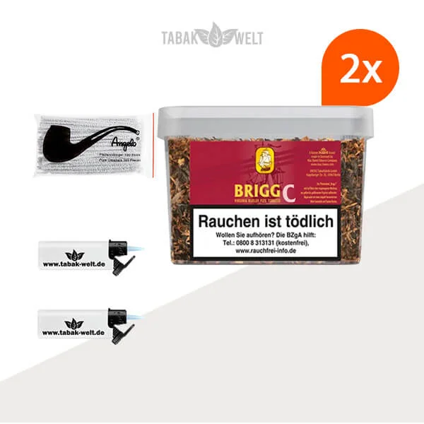brigg-c-cherry-pfeifentabak-2x-eimer-mit-pfeifenreiniger