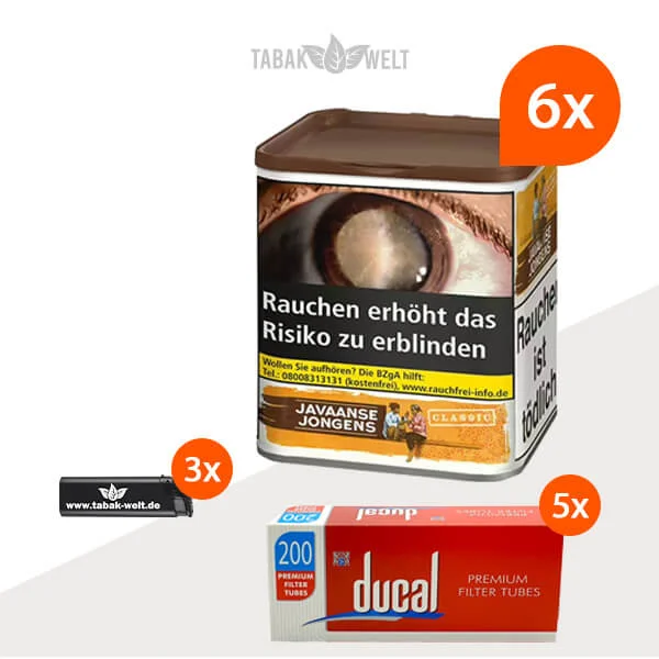 javaanse-jongens-classic-drehtabak-6x-dose-mit-1000-king-size-filterhuelsen