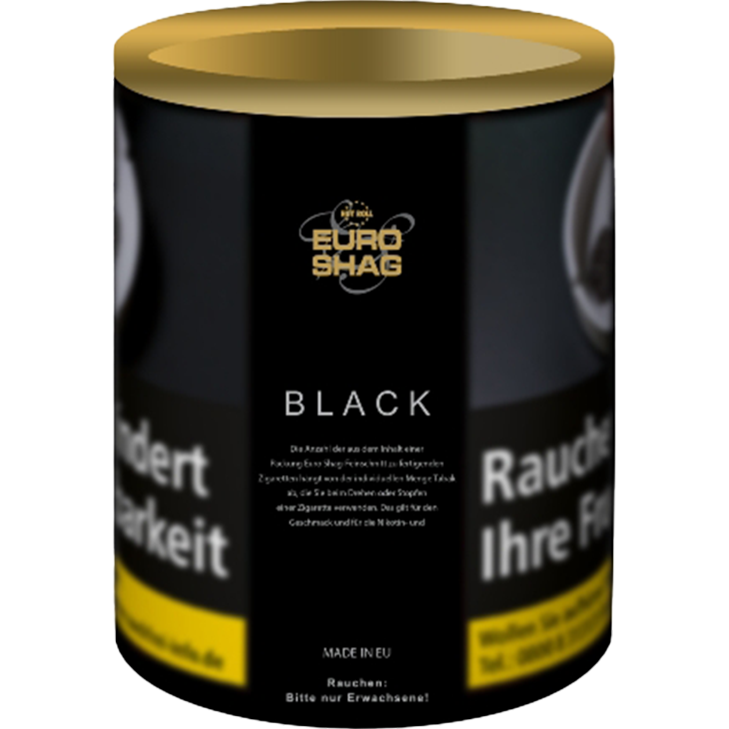 euro-shag-black-110g