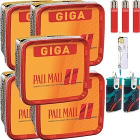 Pall Mall Allround Red 5 x Giga Box mit Fuerzeugen