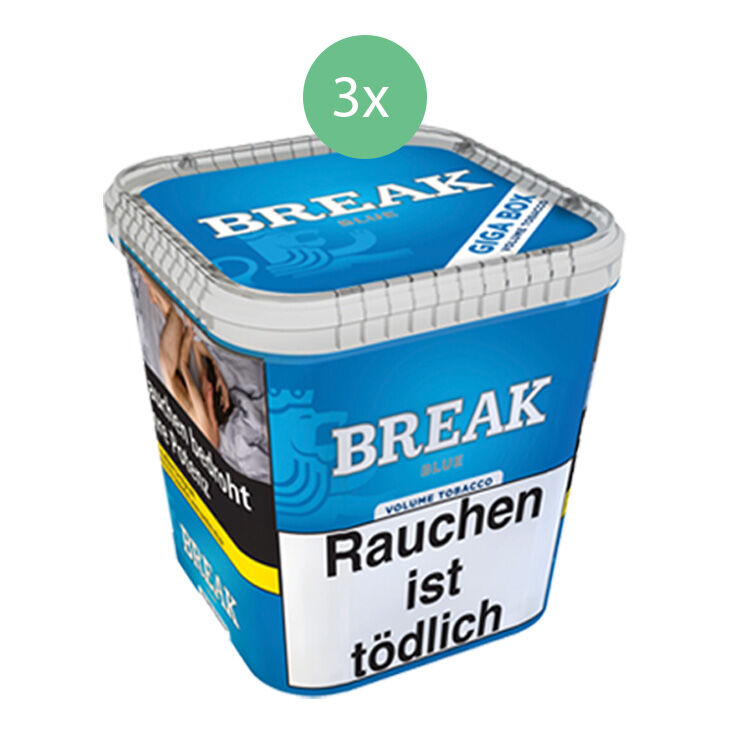 Break Tabak Blue 3 x Giga Box