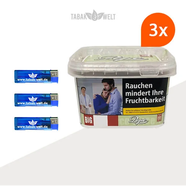 pepe-volumentabak-bright-green-3x-big-box-mit-feuerzeugen-TX16006 pepe-volumentabak-bright-green-3x-big-box-mit-feuerzeugen-TX16006