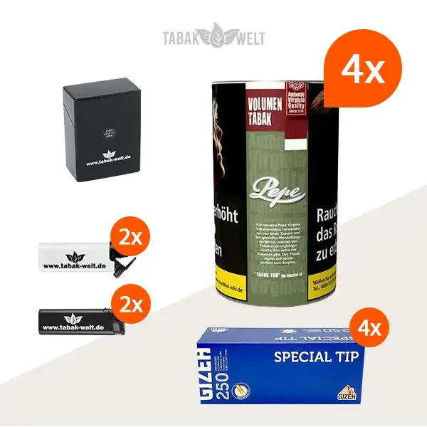 pepe-rich-green-volumentabak-4x-dose-mit-1000-special-tip-filterhuelsen