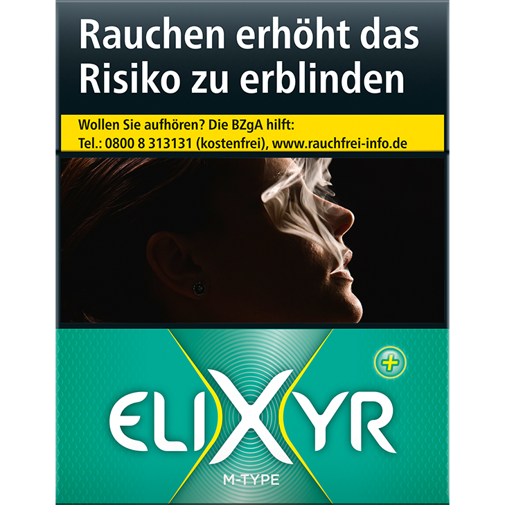 Elixyr Plus Menthol Zigaretten 8 €