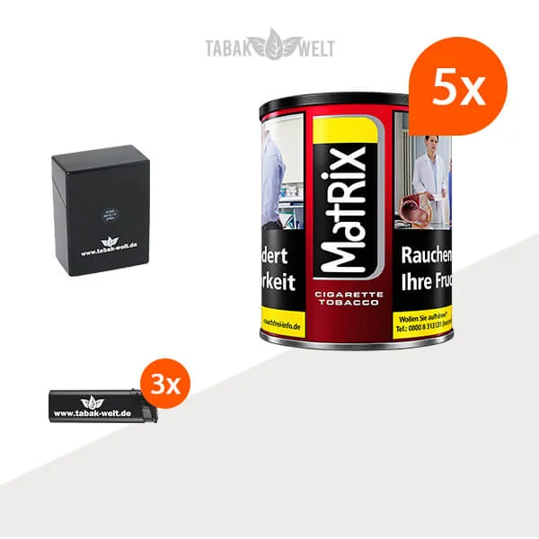 Matrix Red Feinschnitt 5 x Dose mit Etui