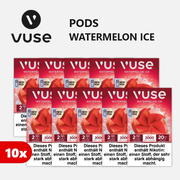 10x VUSE Pods Watermelon Ice