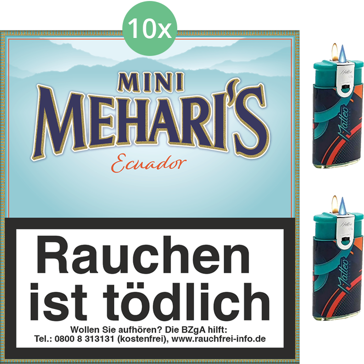 Mehari's Mini Ecuador 10 x 20 Stück