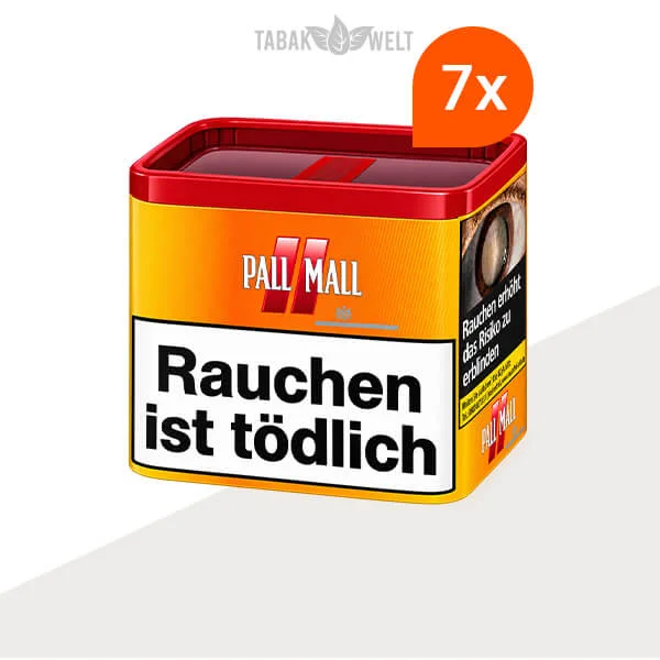 Pall Mall Volumentabak Allround Red 7 x Dose