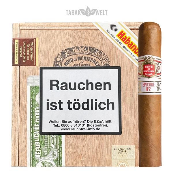 hoyo-de-monterrey-epicure-no-2-zigarren-kiste