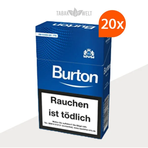 20x Burton Blue Zigarillos