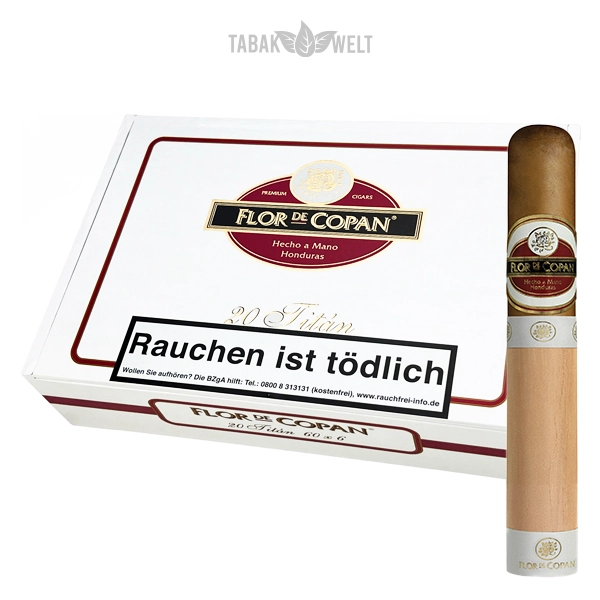 Flor de Copan Linea Clasica Zigarren Titan (Gigante) Kiste Flor de Copan Linea Clasica Zigarren Titan (Gigante) Kiste