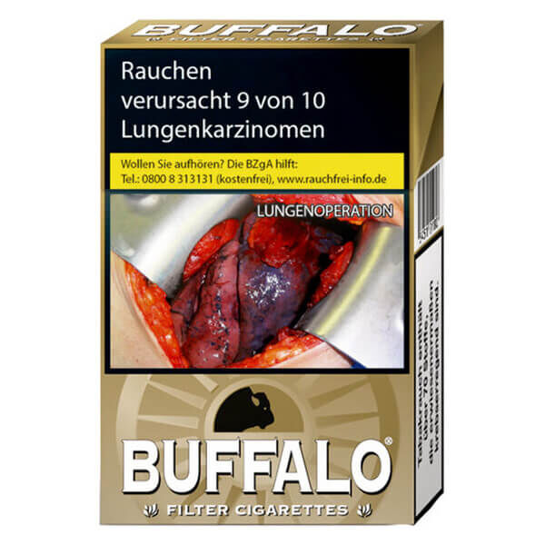 Buffalo Gold OP Zigaretten 5,60 €