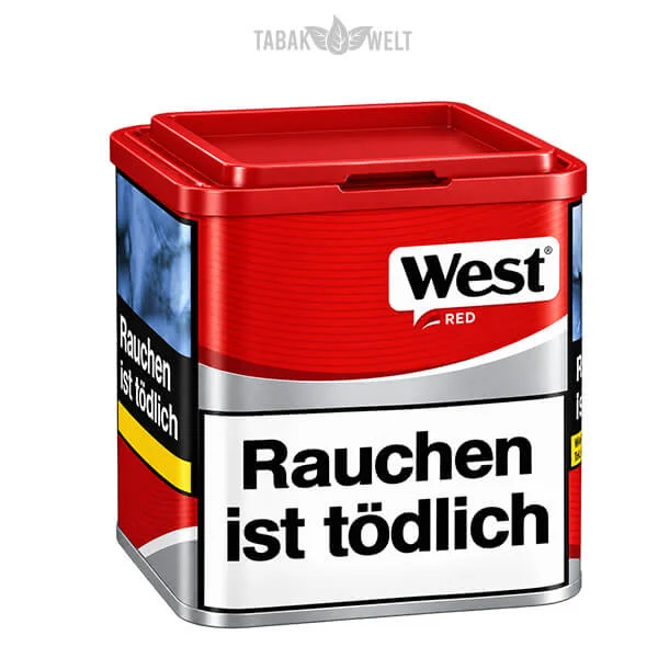 West Red Volumentabak Dose
