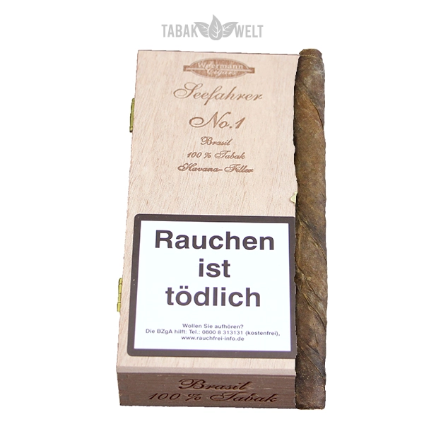 Woermann Cigars Seefahrer Zigarren No. 1 Brasil