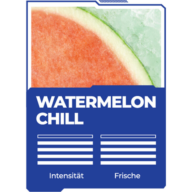 Waka Mini E-Shisha Watermelon Chill 18mg/ml 700+ Züge 