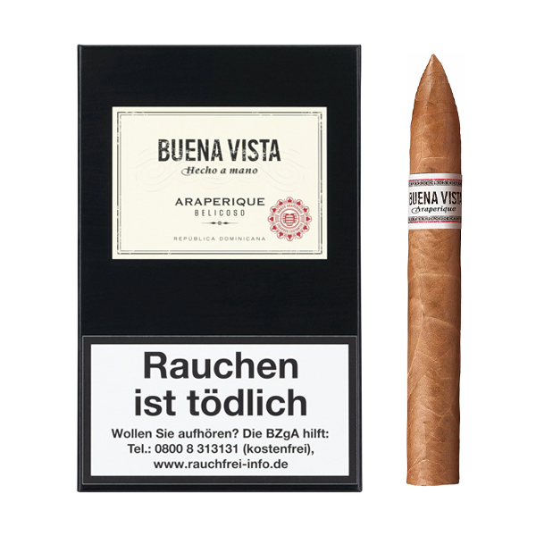 Buena Vista Araperique zigarren Belicoso 5er