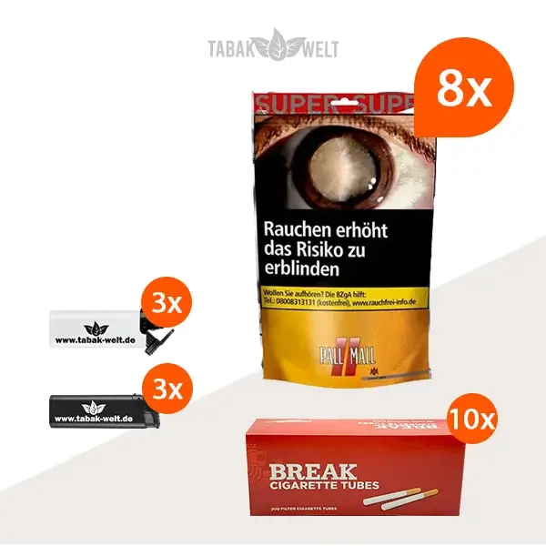 pall-mall-allround-red-volumentabak-8x-super-beutel-mit-2000-king-huelsen