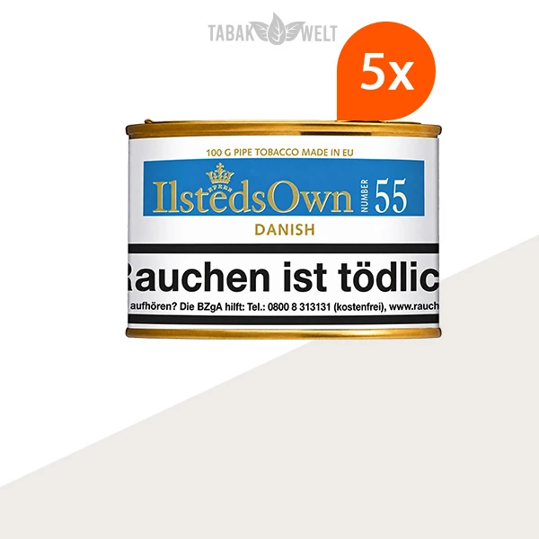 Ilsted Own Mixture No. 55 Pfeifentabak 5er-Dosenpackung