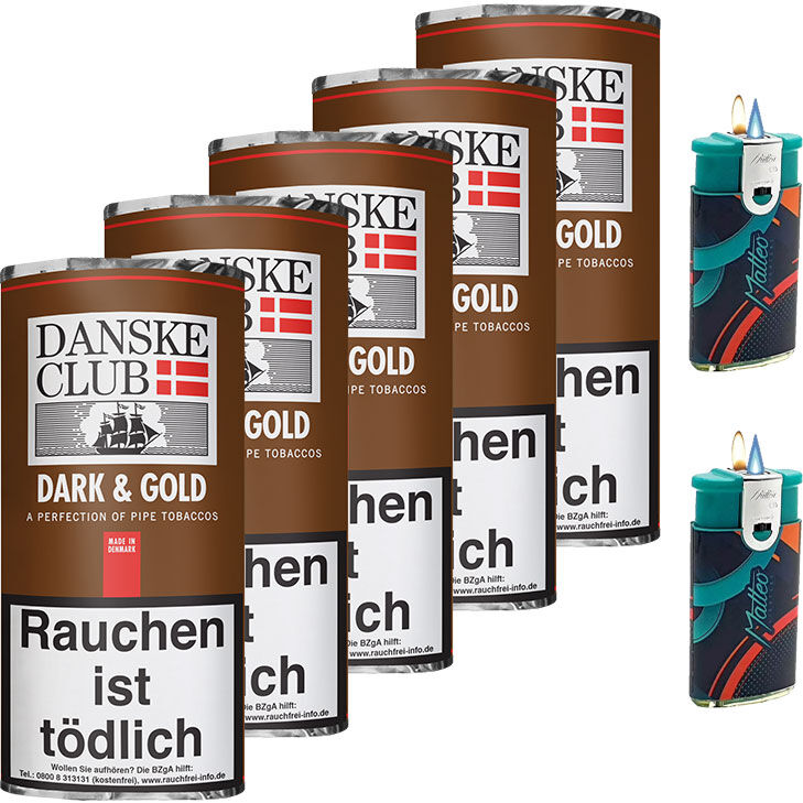 Danske Club Dark & Gold 5 x 50g