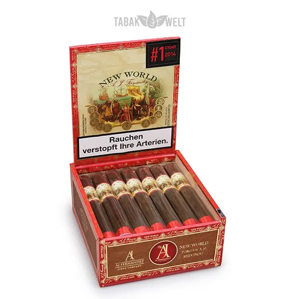 AJ Fernandez New World Oscuro Zigarren GOBERNADOR TORO Box offen