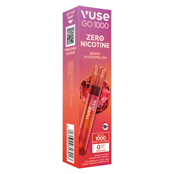 Vuse GO 1000 Berry Watermelon 0mg Einweg E-Zigarette