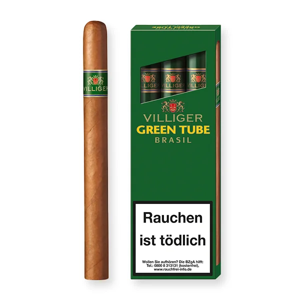 VILLIGER Green Tube Zigarren Brazil