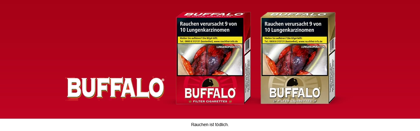 buffalo zigaretten