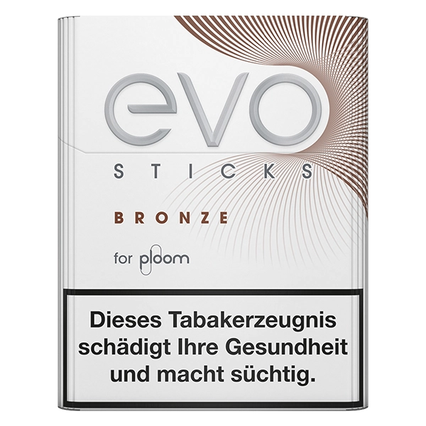 Die Evo Sticks Bronze vor einem weissen Hintergrund
