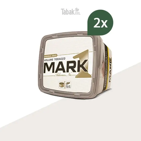2x Mark 1 Original Gold Volumentabak Eimer