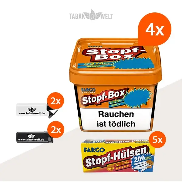 fargo-orange-volumentabak-4x-stopf-box-mit-1000-stopf-huelsen
