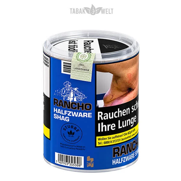 Rancho Halfzware Tabak in der Dose