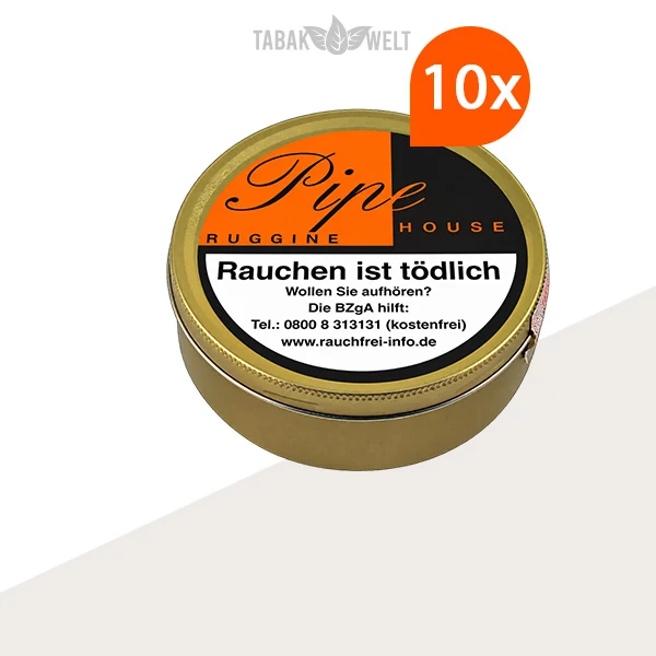 Pipe House Ruggine 10er-Dosenpackung