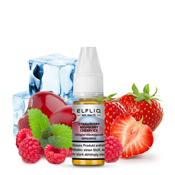 Elfbar Elfliq Liquid Strawberry Raspberry Cherry Ice 20mg/ml