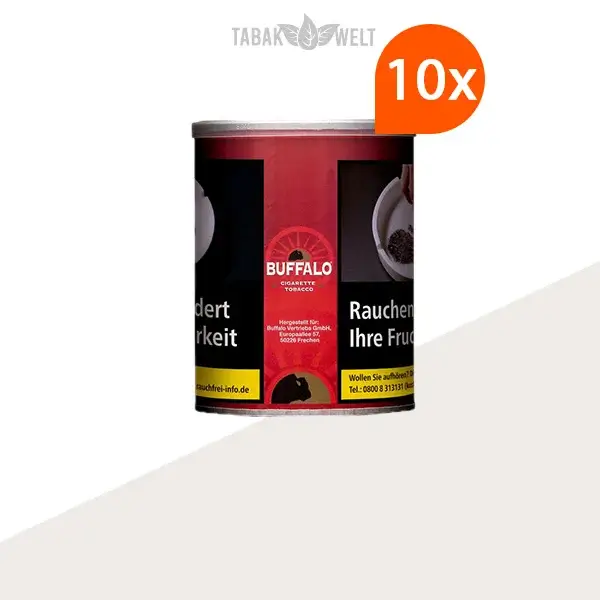 buffalo-red-feinschnitttabak-10x-dose buffalo-red-feinschnitttabak-10x-dose